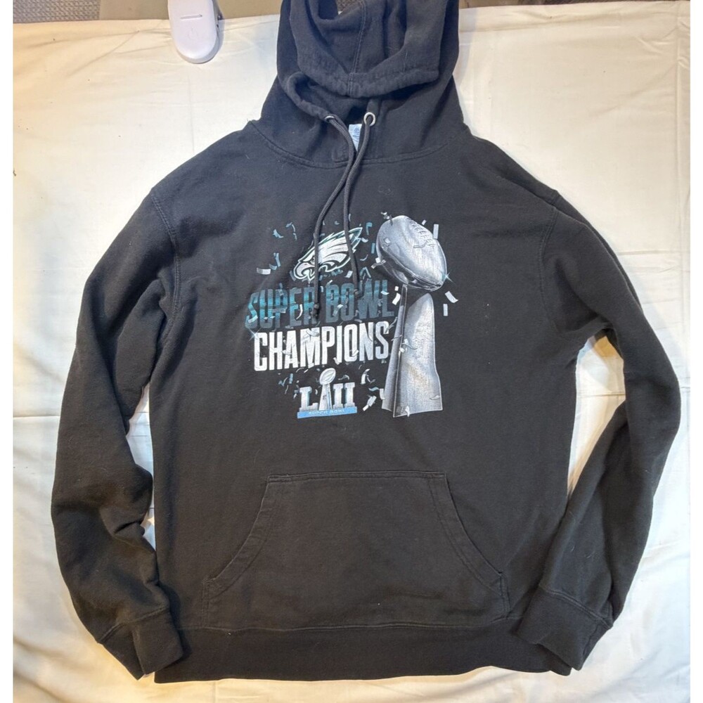 🦅 Philadelphia Eagles Super Bowl LII Champions 2017-2018 Adult Sweatshirt -LG